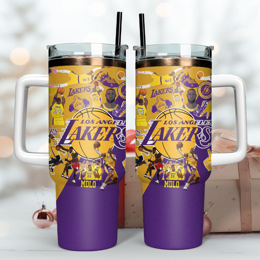 Basketball Lovers - Tumbler With Handle LA 08