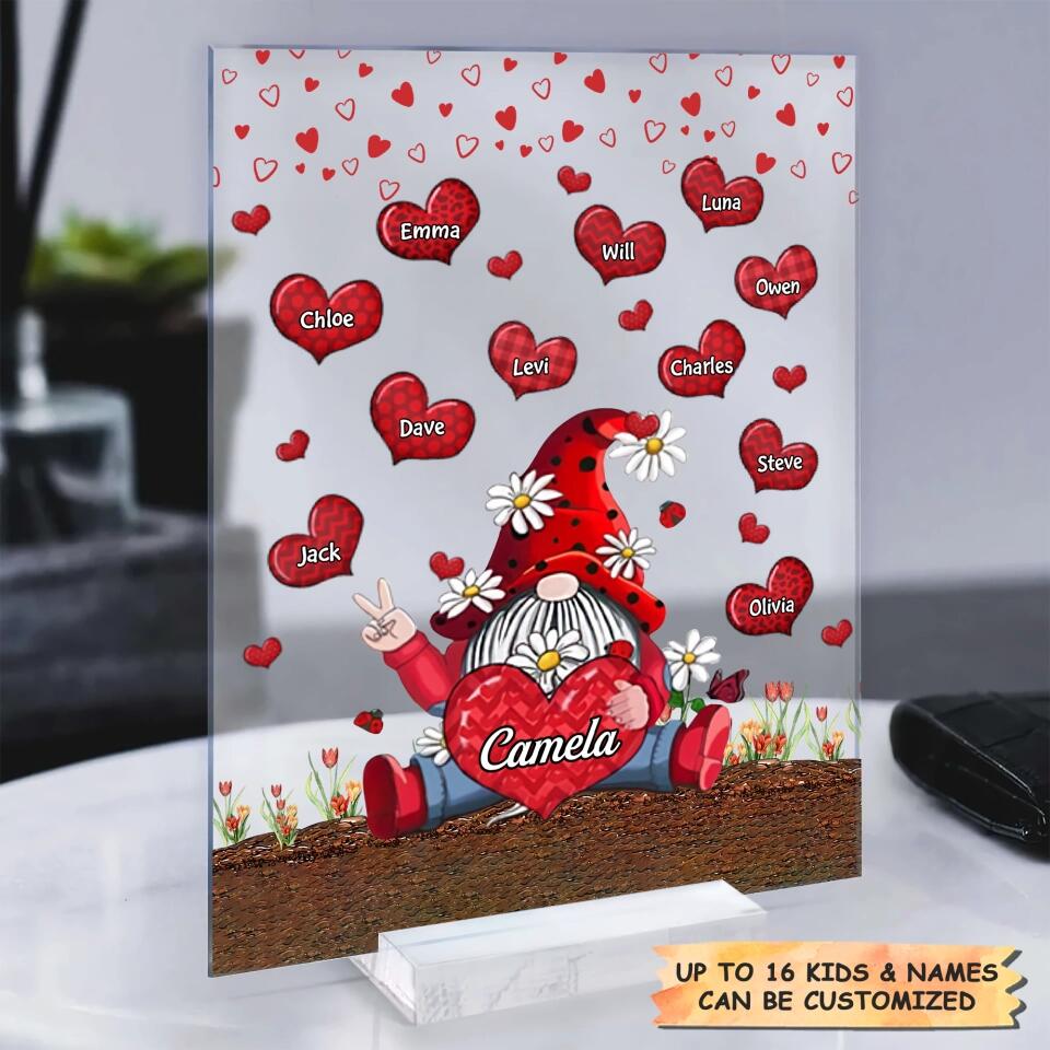 Personalized Acrylic Plaque - Gift For Grandma - Nana Sweethearts