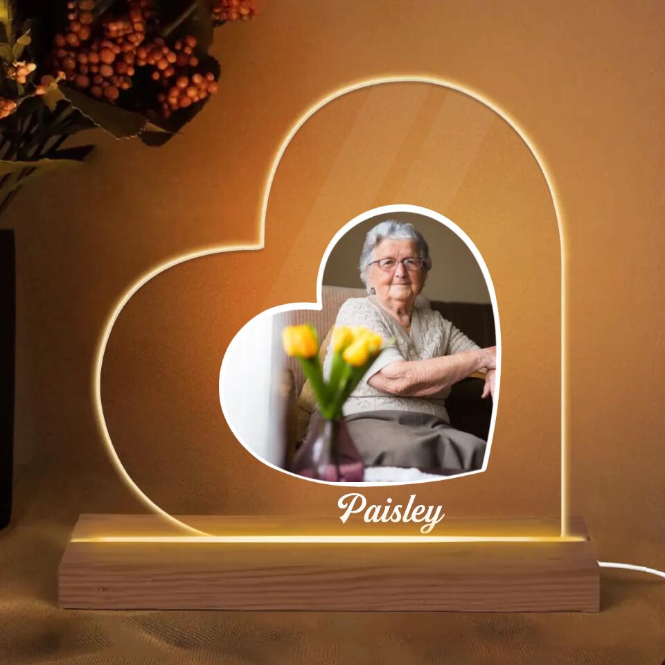 Personalized 3D LED Light Wooden Base - Gift For Family Member - Together We Make A Family