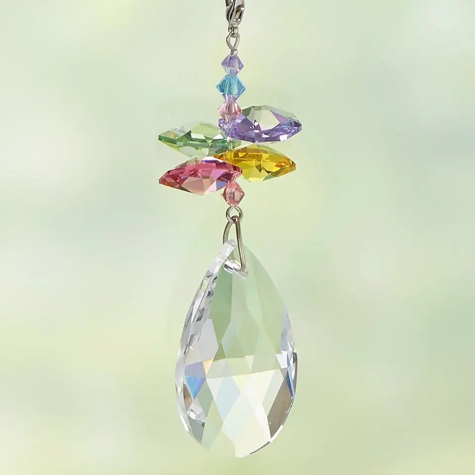 Personalized Suncatcher - My Mind My Heart - Memorial Gift, Gift For Family WRND010