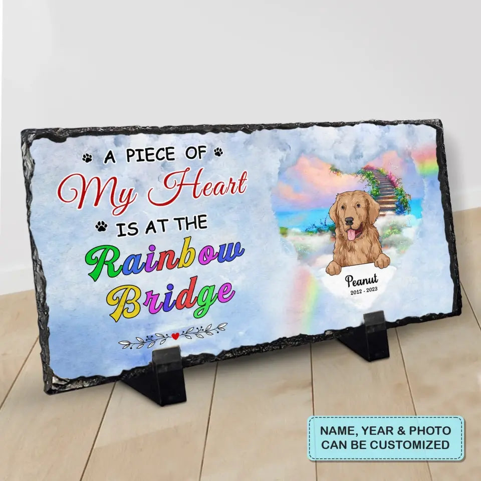Personalized Slate Plaque - You Are Not Just A Dog - Memorial Gift, Gift For Dog's Lover WRND011