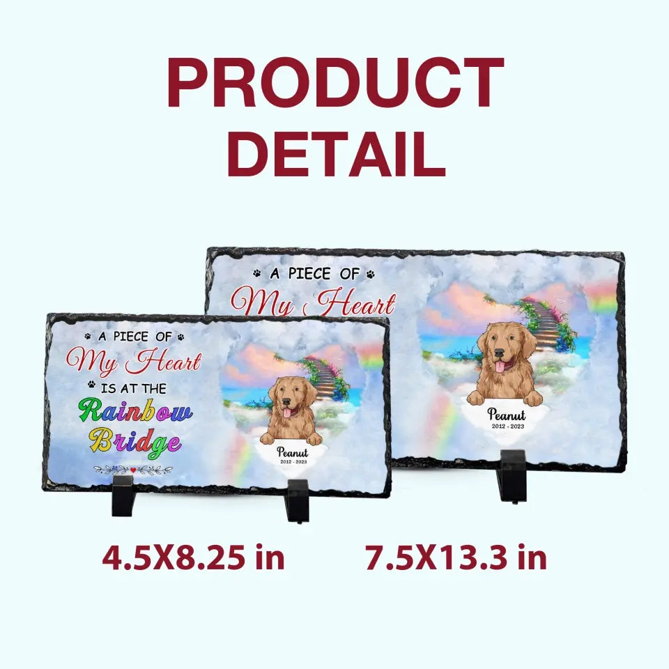 Personalized Slate Plaque - You Are Not Just A Dog - Memorial Gift, Gift For Dog's Lover WRND011