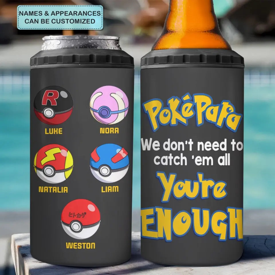 Personalized Custom Can Cooler Tumbler - Father's Day, Birthday Gift For Dad, Grandpa - You Are Enough