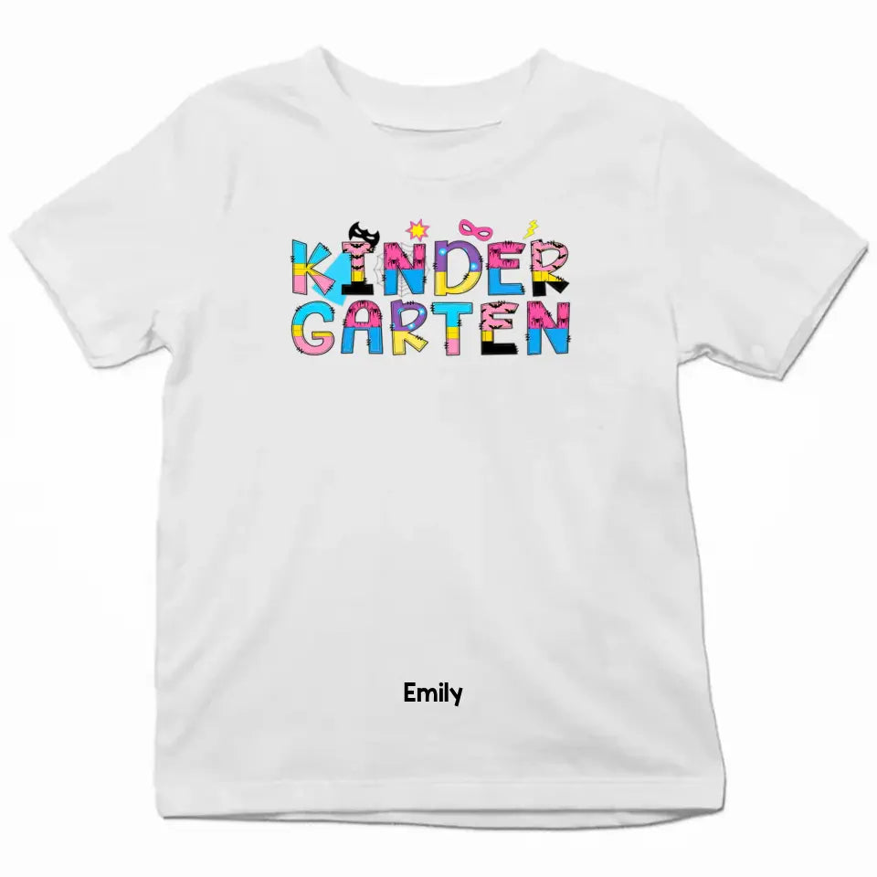 Personalized Custom Youth T-shirt - Back To School, Birthday Gift For Kid - Super Girl Super Boy