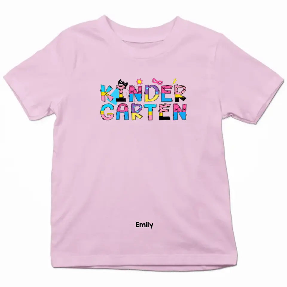 Personalized Custom Youth T-shirt - Back To School, Birthday Gift For Kid - Super Girl Super Boy