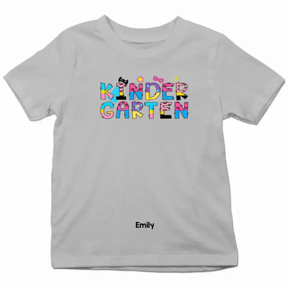 Personalized Custom Youth T-shirt - Back To School, Birthday Gift For Kid - Super Girl Super Boy