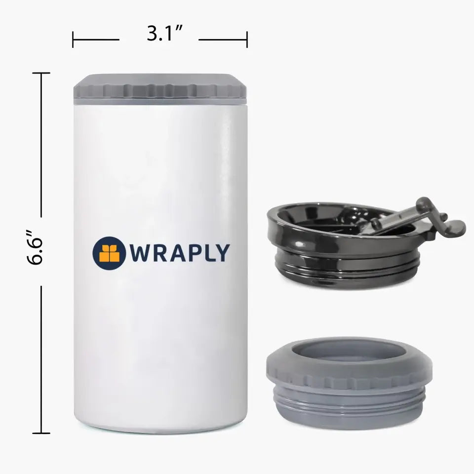 Personalized Custom Can Cooler Tumbler - Father's Day, Birthday Gift For Dad, Grandpa - You Are Enough