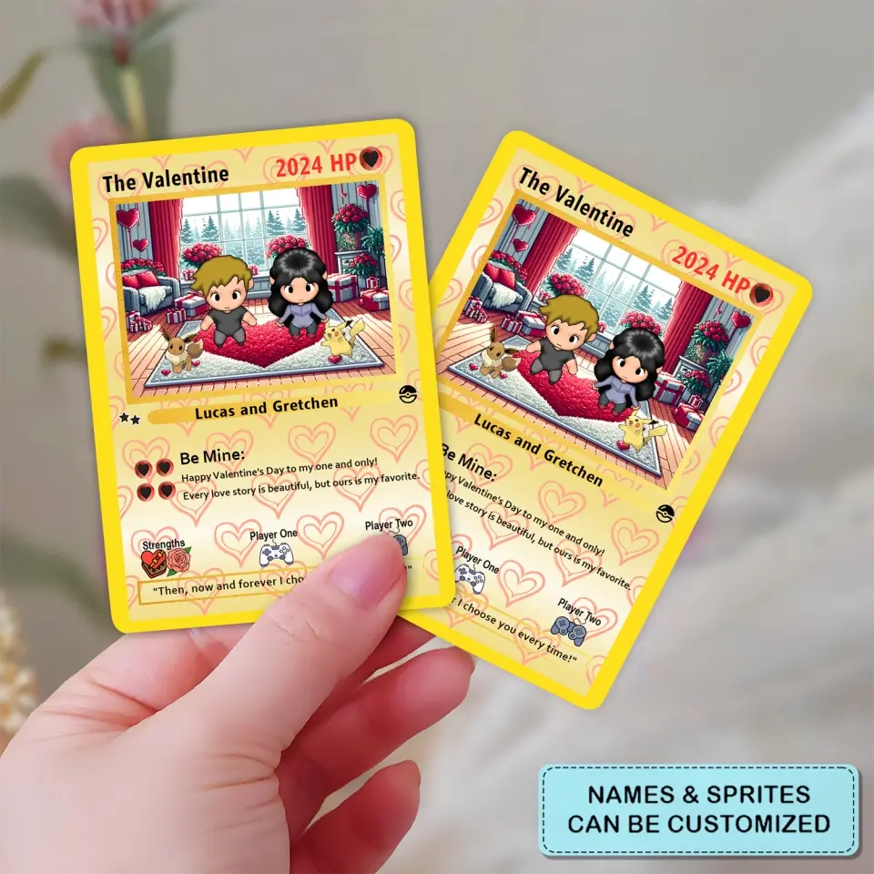I Choose You V2 - Personalized Custom Gift Card - Gift For Couples, Boyfriend, Girlfriend, Husband, Wife