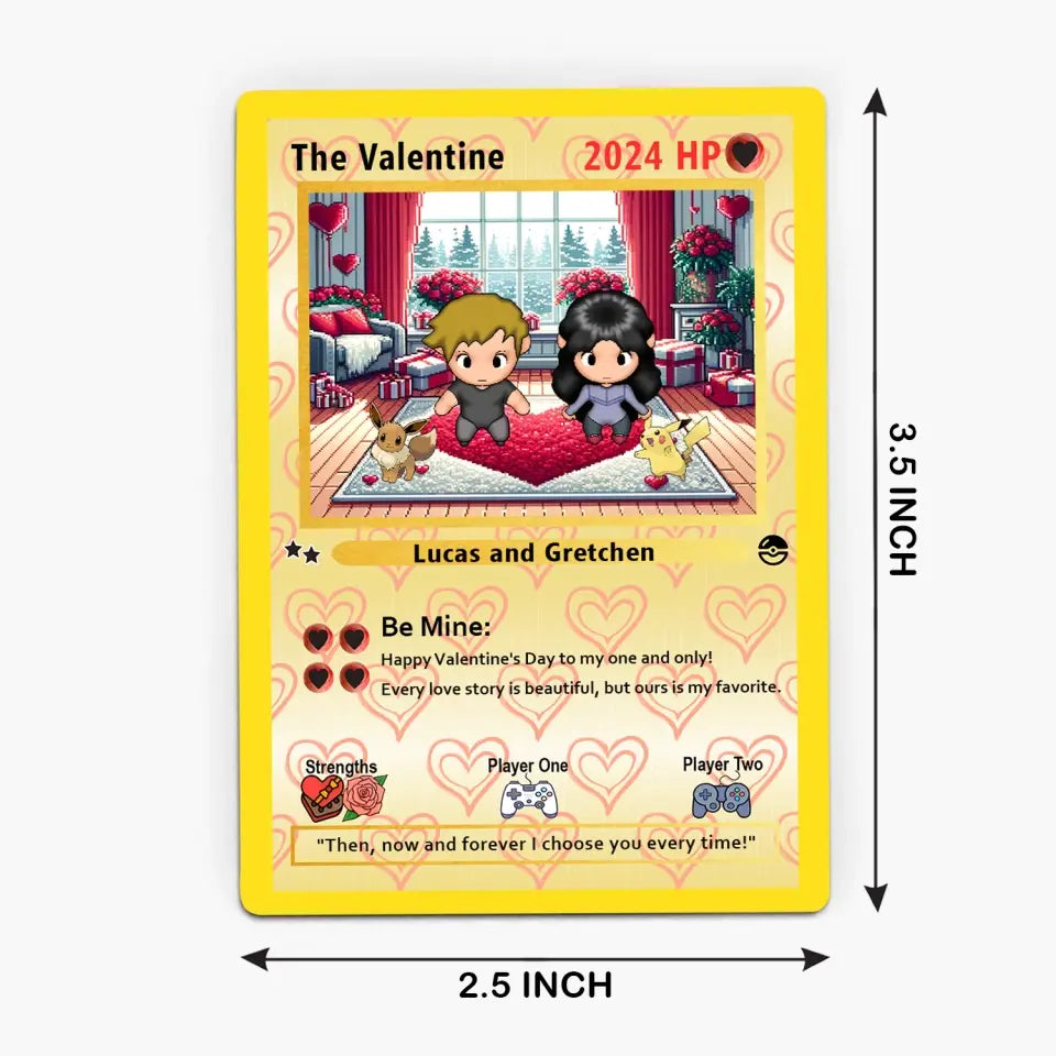 I Choose You V2 - Personalized Custom Gift Card - Gift For Couples, Boyfriend, Girlfriend, Husband, Wife