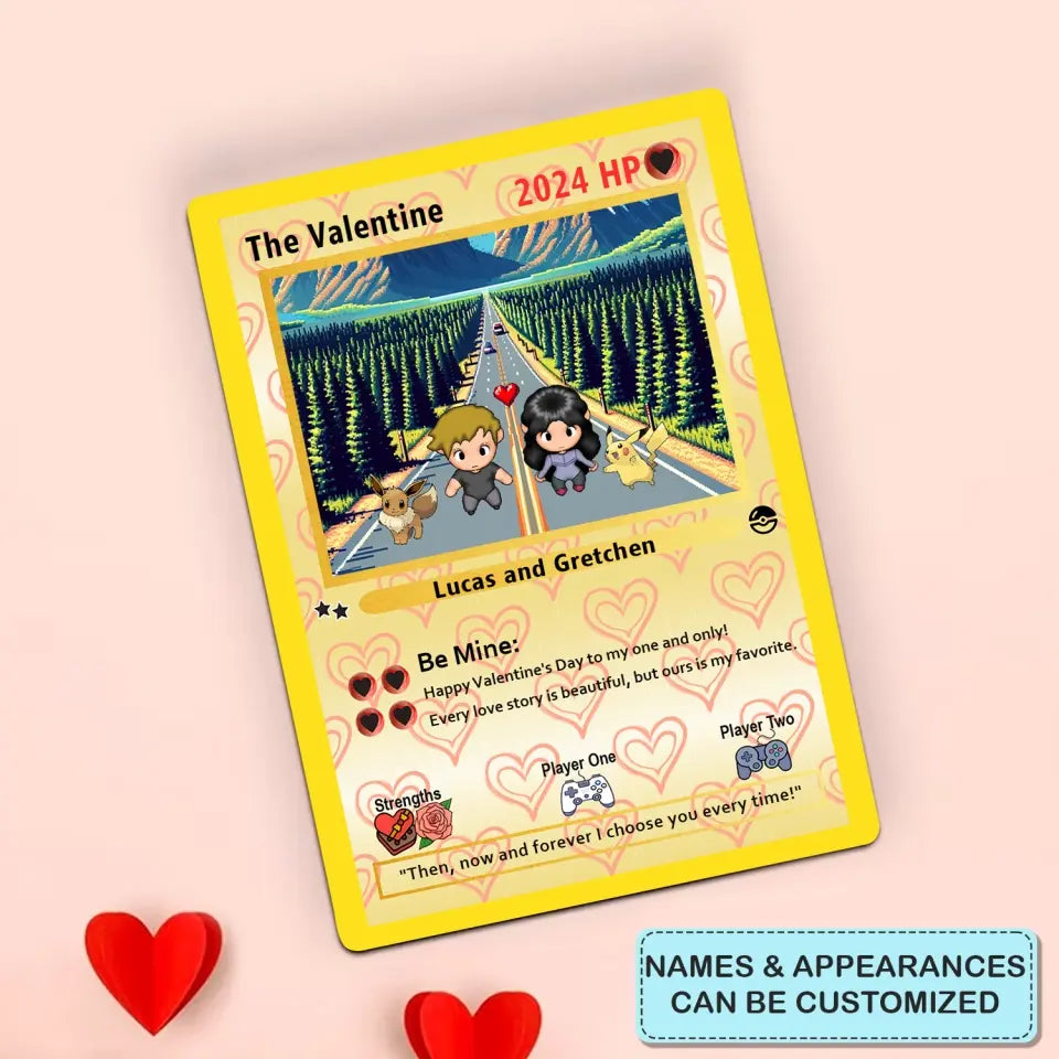 I Choose You V3 - Personalized Custom Gift Card - Gift For Couples, Boyfriend, Girlfriend, Husband, Wife