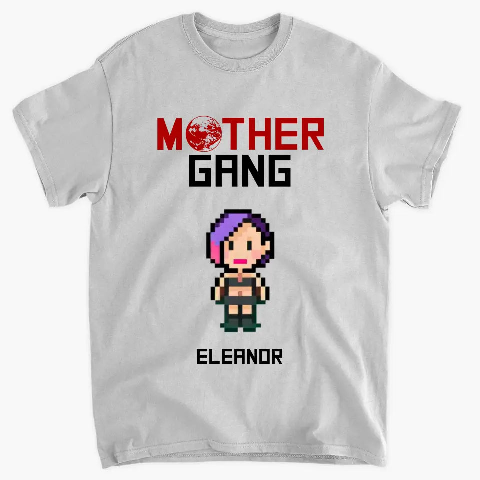 Mother Gang - Personalized Custom T-shirt - Mother's Day, Birthday Gift For Mom, Grandma, Family Members