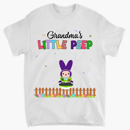 Grandma's Favorite Peeps - Personalized Custom T-shirt - Easter's Day, Mother's Day Gift For Mom, Grandma, Family Members
