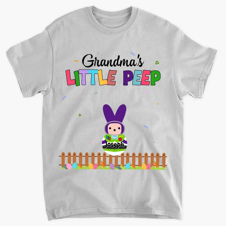 Grandma's Favorite Peeps - Personalized Custom T-shirt - Easter's Day, Mother's Day Gift For Mom, Grandma, Family Members