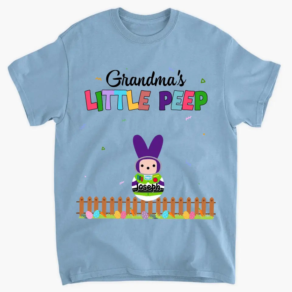 Grandma's Favorite Peeps - Personalized Custom T-shirt - Easter's Day, Mother's Day Gift For Mom, Grandma, Family Members