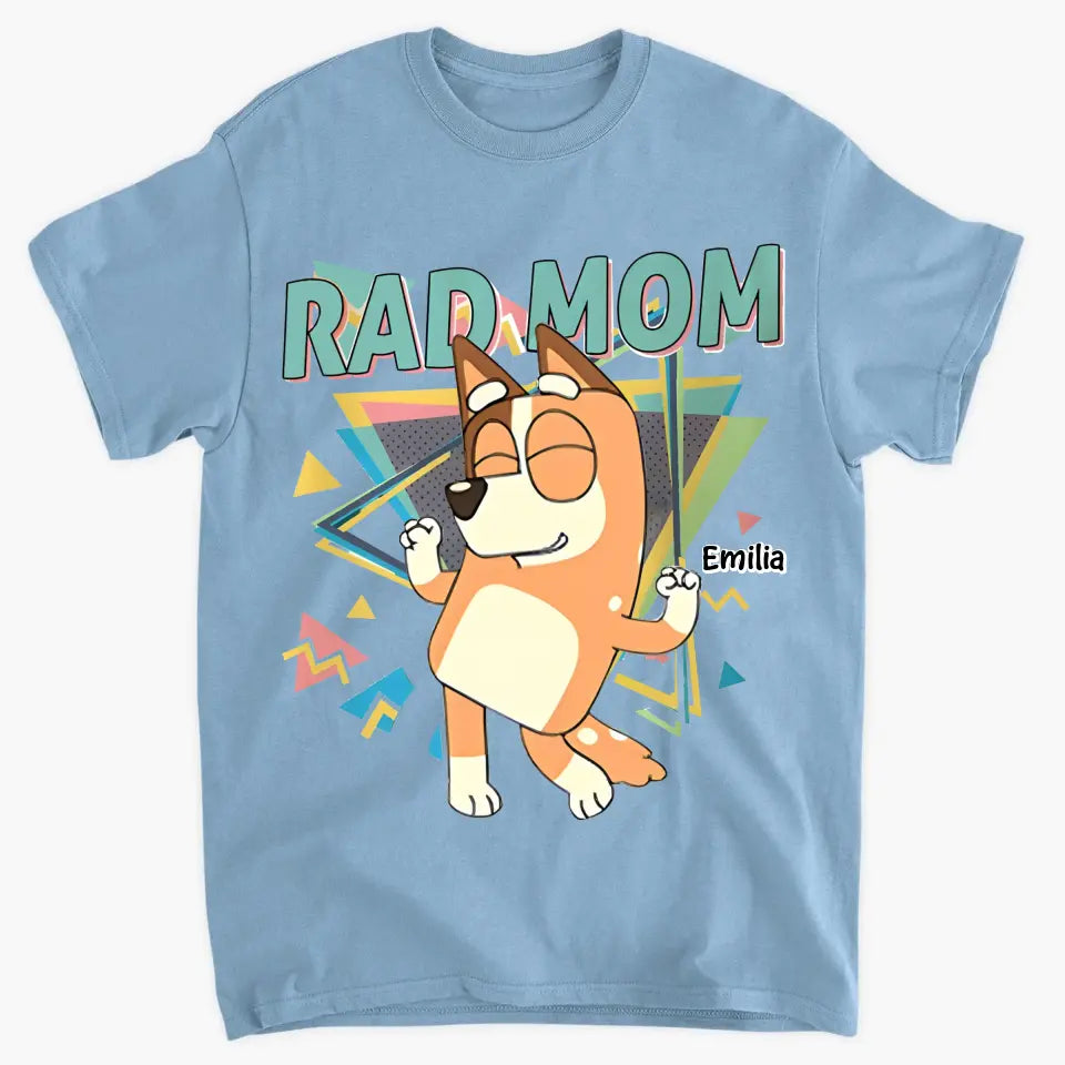 Rad Dad - Personalized Custom T-shirt - Gift For Family Members