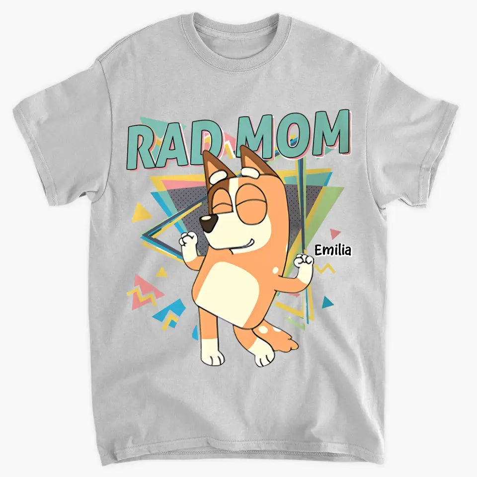 Rad Dad - Personalized Custom T-shirt - Gift For Family Members