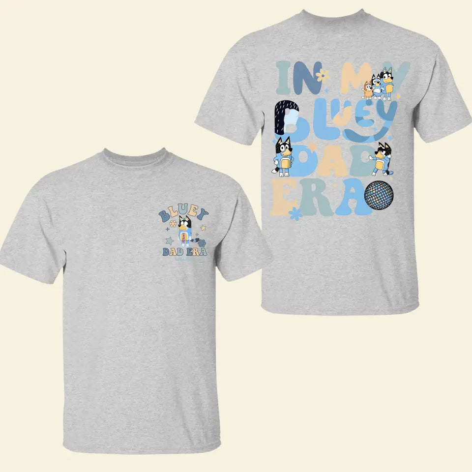 In My Heeler Era - Personalized Custom Double-side T-shirt - Gift For Family Members