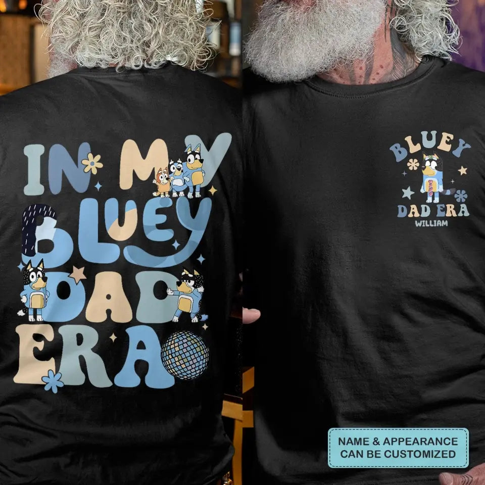 In My Heeler Era - Personalized Custom Double-side T-shirt - Gift For Family Members
