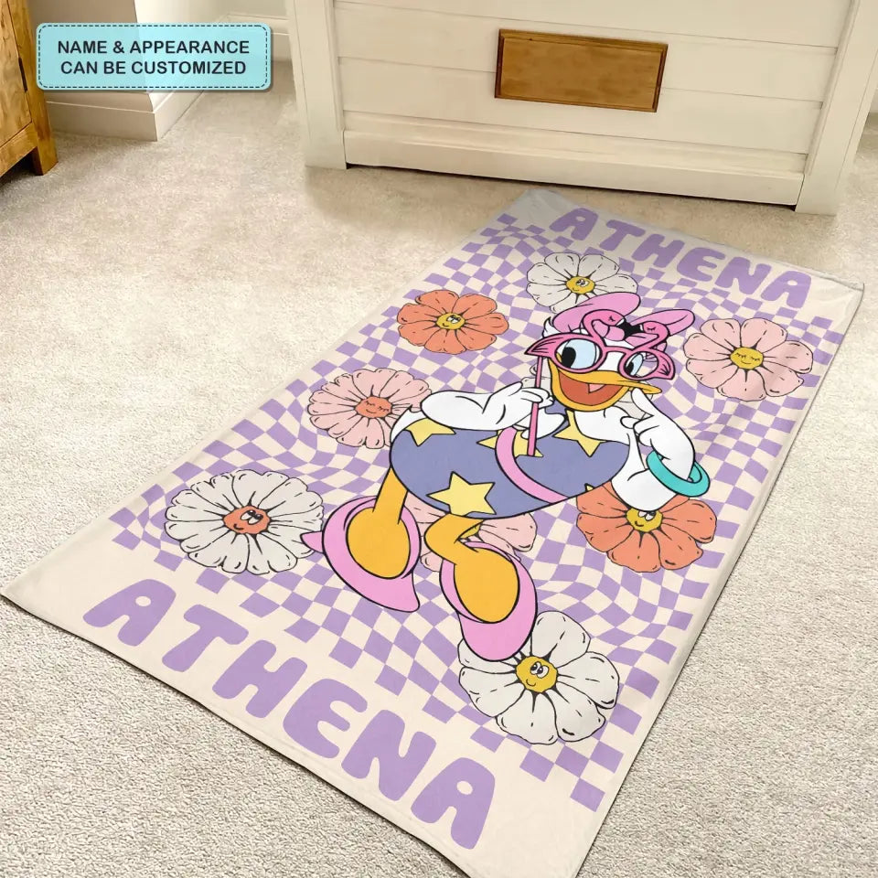 Retro Multi Style - Personalized Custom Beach Towel - Gift For Girl, Family Members