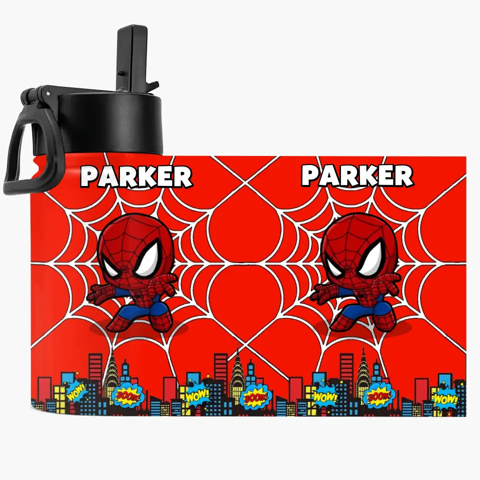 Leak Proof Water Bottle - Personalized Custom Kids Insulated Bottle - Birthday, Back To School, Kindergarten, First, Second, Third, Fourth, Fifth Grade, Pre-K Gift For Kids