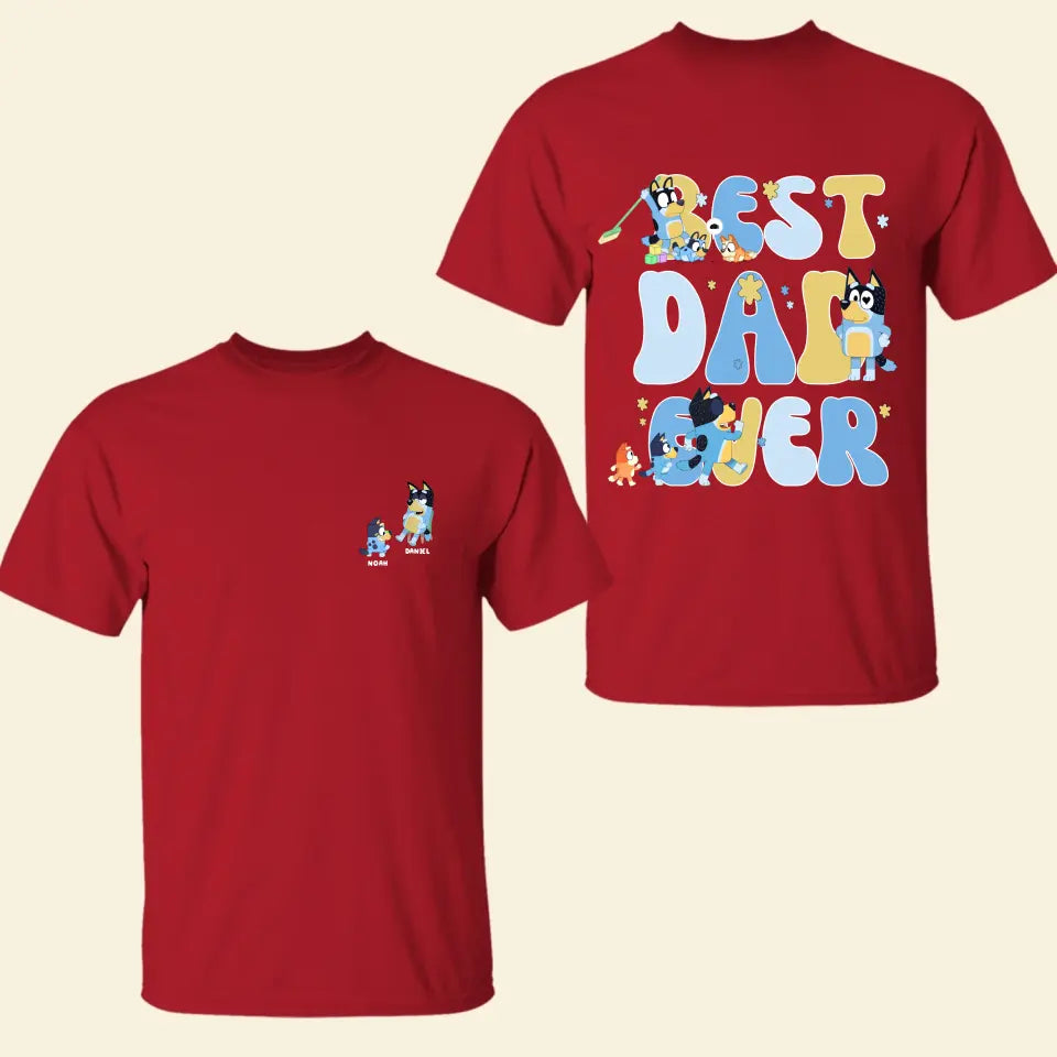 In My Heeler Era - Personalized Custom Double-side T-shirt - Gift For Family Members