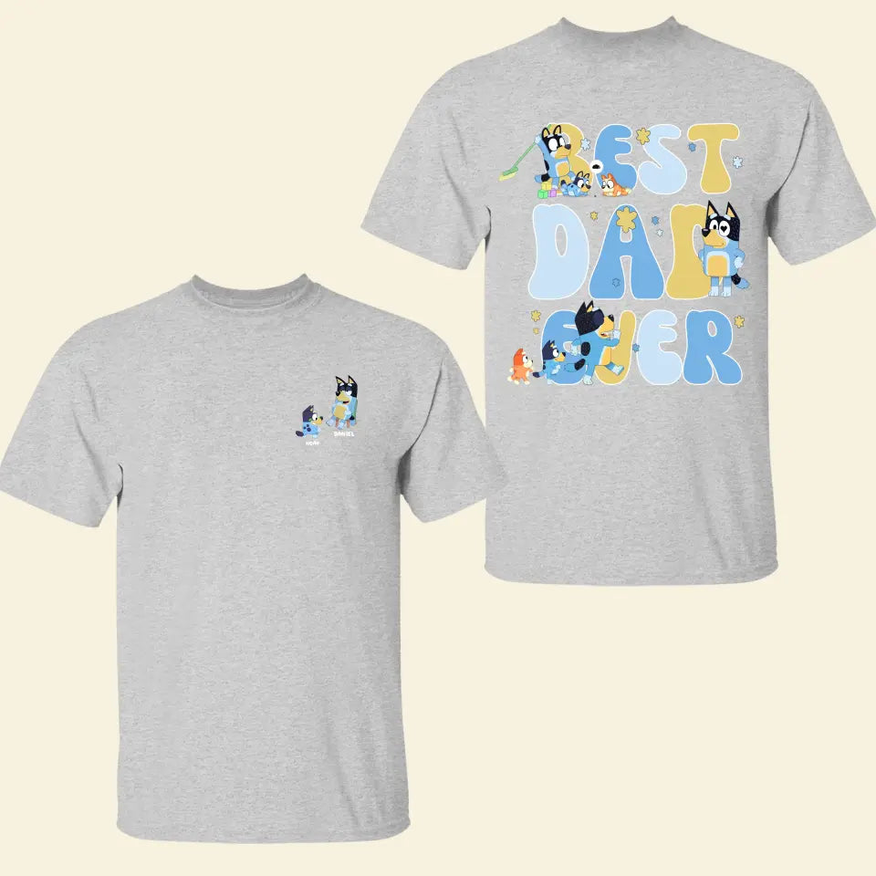 In My Heeler Era - Personalized Custom Double-side T-shirt - Gift For Family Members