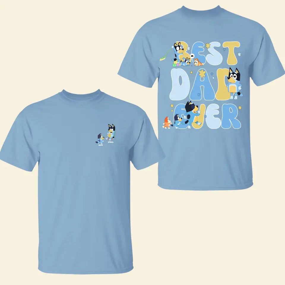 In My Heeler Era - Personalized Custom Double-side T-shirt - Gift For Family Members