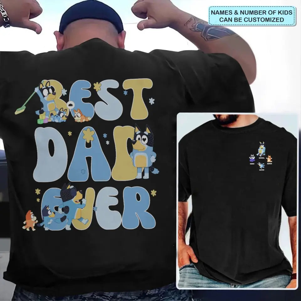 In My Heeler Era - Personalized Custom Double-side T-shirt - Gift For Family Members