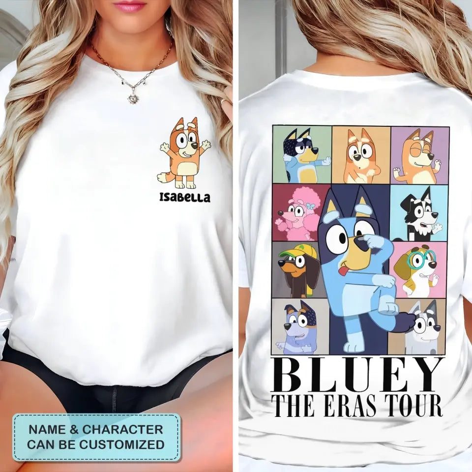 The Heeler Tour - Personalized Custom Double-side T-shirt - Gift For Family, Family Member, Friends