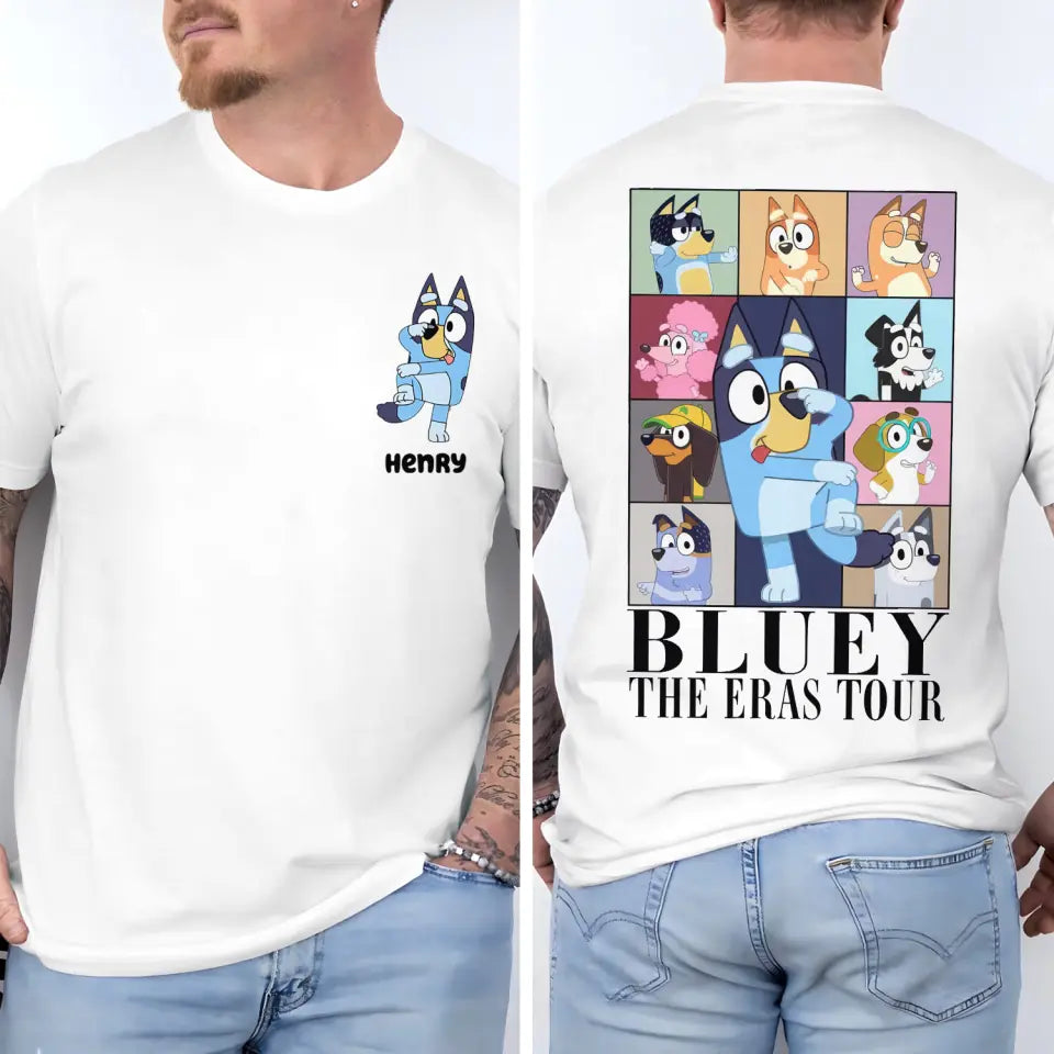 The Heeler Tour - Personalized Custom Double-side T-shirt - Gift For Family, Family Member, Friends