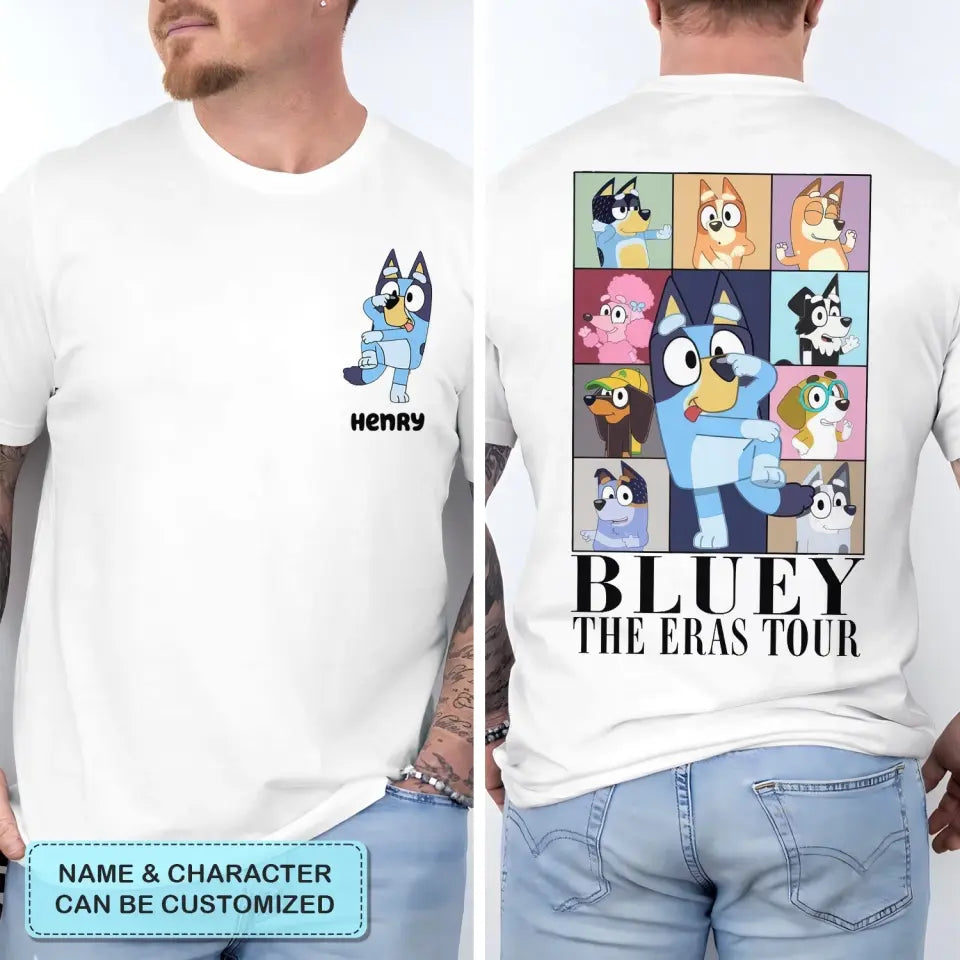 The Heeler Tour - Personalized Custom Double-side T-shirt - Gift For Family, Family Member, Friends