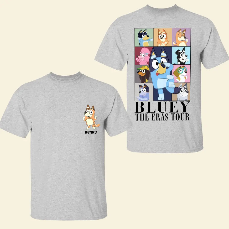 The Heeler Tour - Personalized Custom Double-side T-shirt - Gift For Family, Family Member, Friends