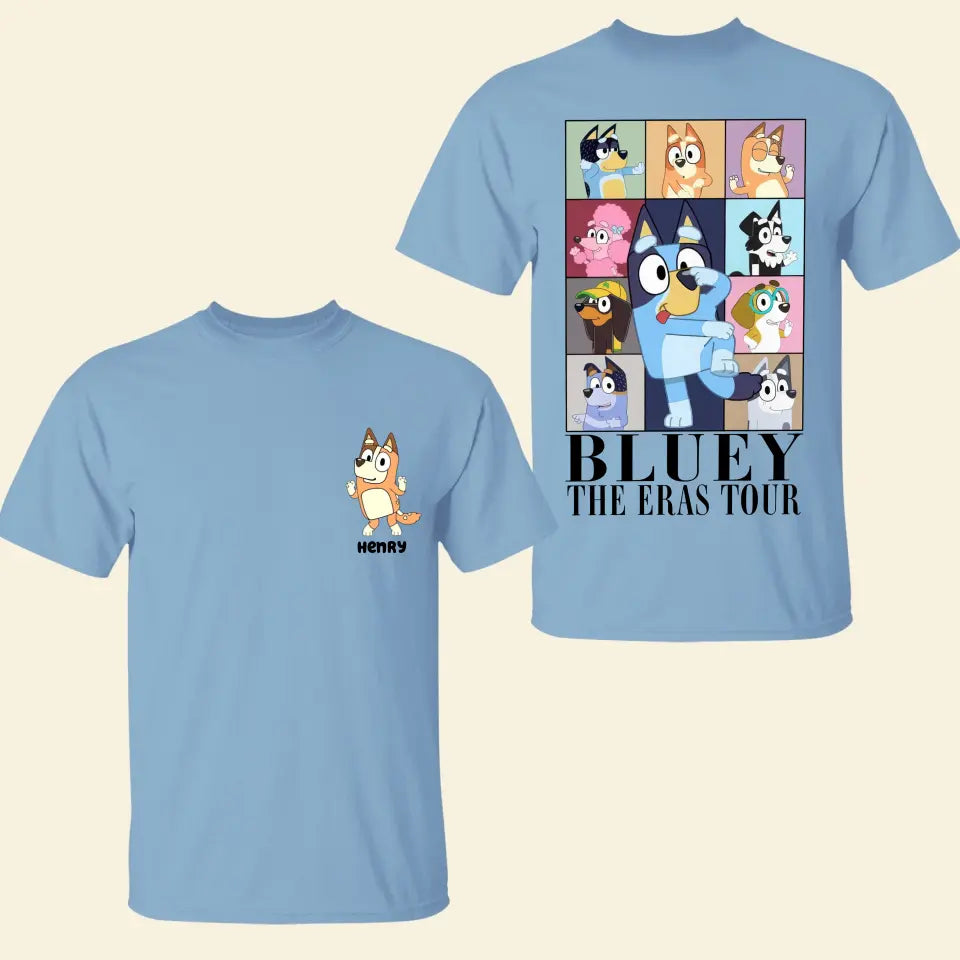 The Heeler Tour - Personalized Custom Double-side T-shirt - Gift For Family, Family Member, Friends