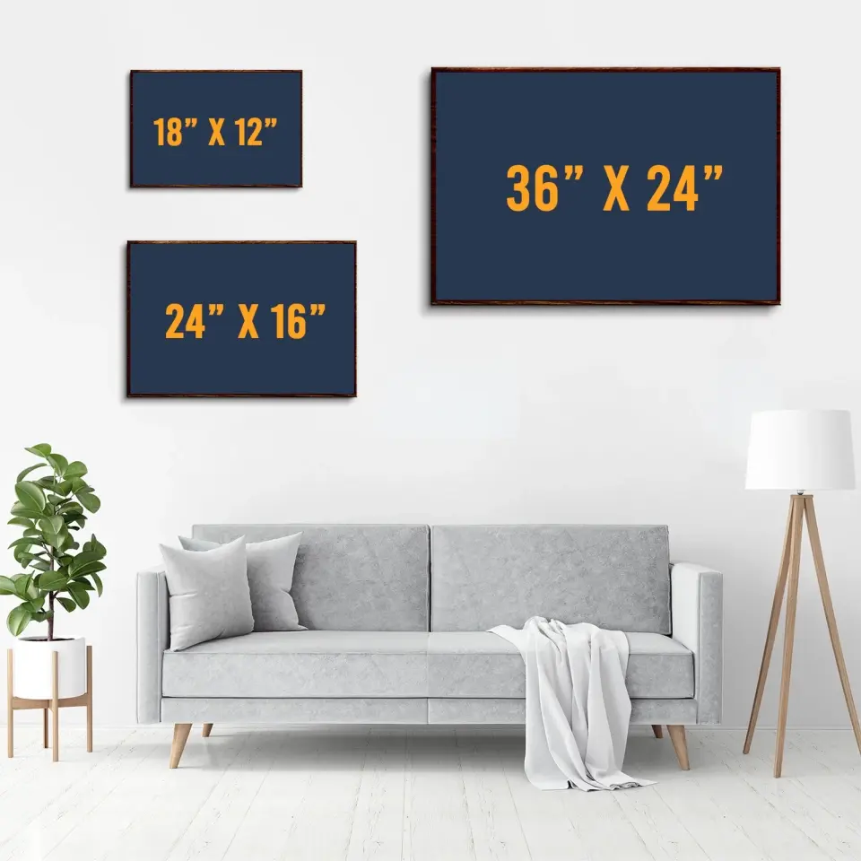 In This Home We - Personalized Custom Canvas/ Poster - Halloween Gift For Family Members