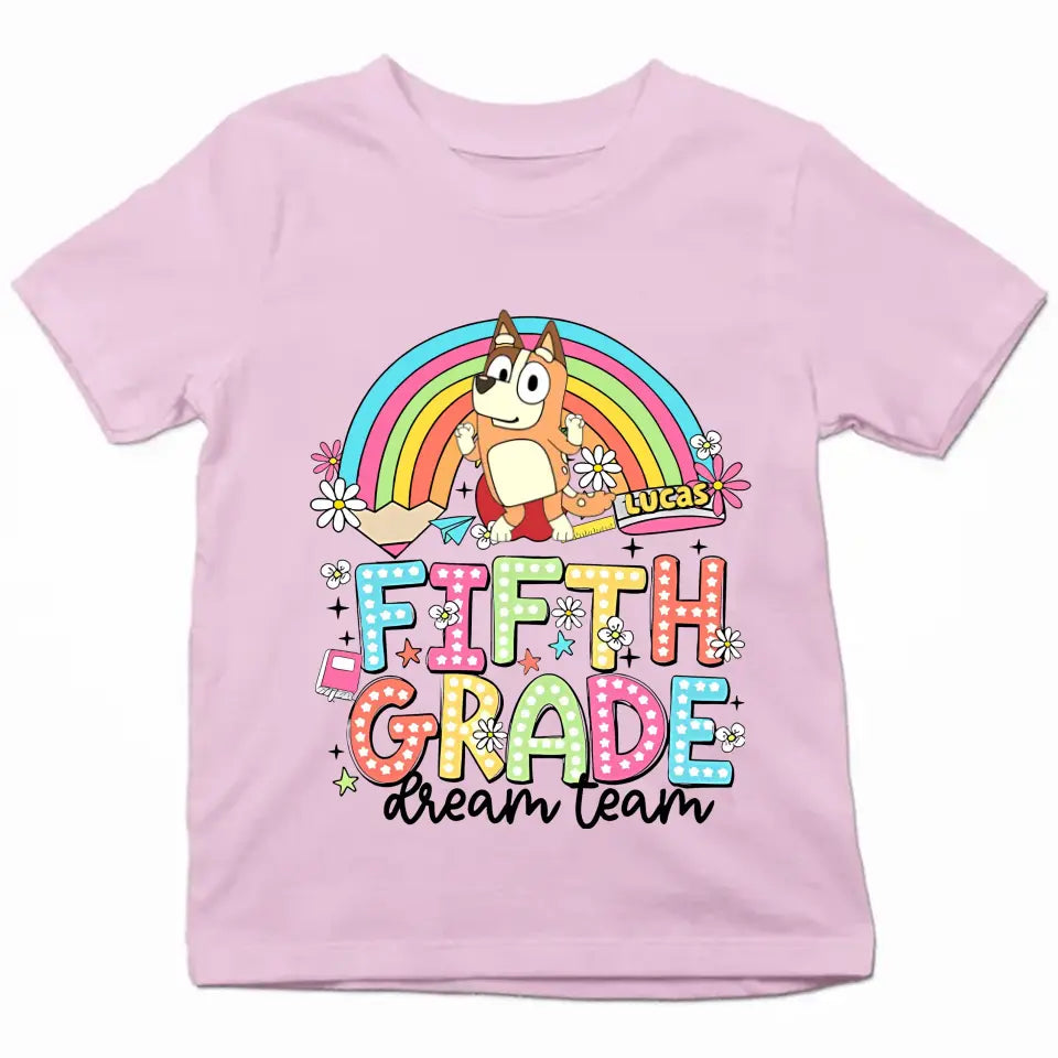 Retro Back To School - Personalized Custom Youth T-shirt - Birthday, Back To School, Kindergarten, First, Second, Third, Fourth, Fifth Grade, Pre-K Gift For Kids
