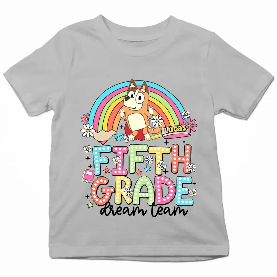 Retro Back To School - Personalized Custom Youth T-shirt - Birthday, Back To School, Kindergarten, First, Second, Third, Fourth, Fifth Grade, Pre-K Gift For Kids