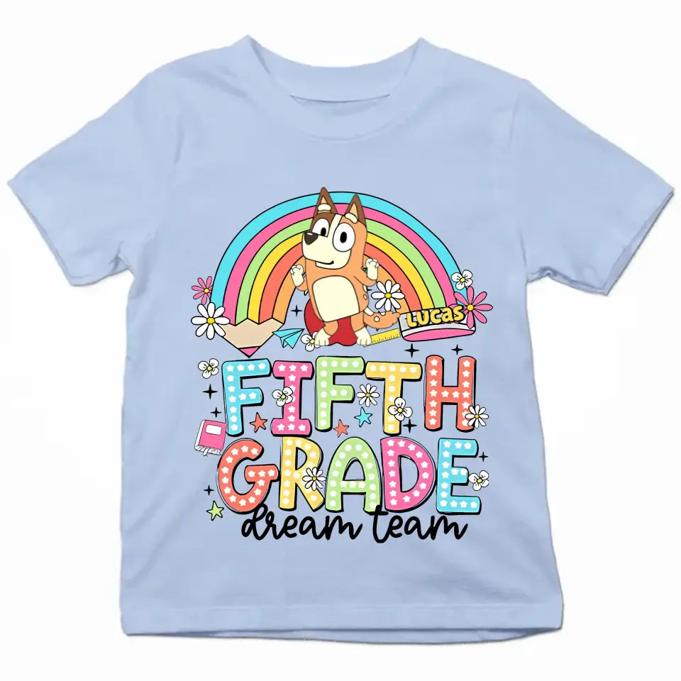 Retro Back To School - Personalized Custom Youth T-shirt - Birthday, Back To School, Kindergarten, First, Second, Third, Fourth, Fifth Grade, Pre-K Gift For Kids