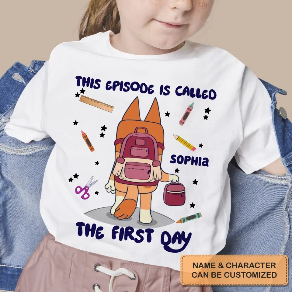 This Episode Is Called - Personalized Custom Youth T-shirt - Birthday, Back To School, Kindergarten, First, Second, Third, Fourth, Fifth Grade, Pre-K Gift For Kids