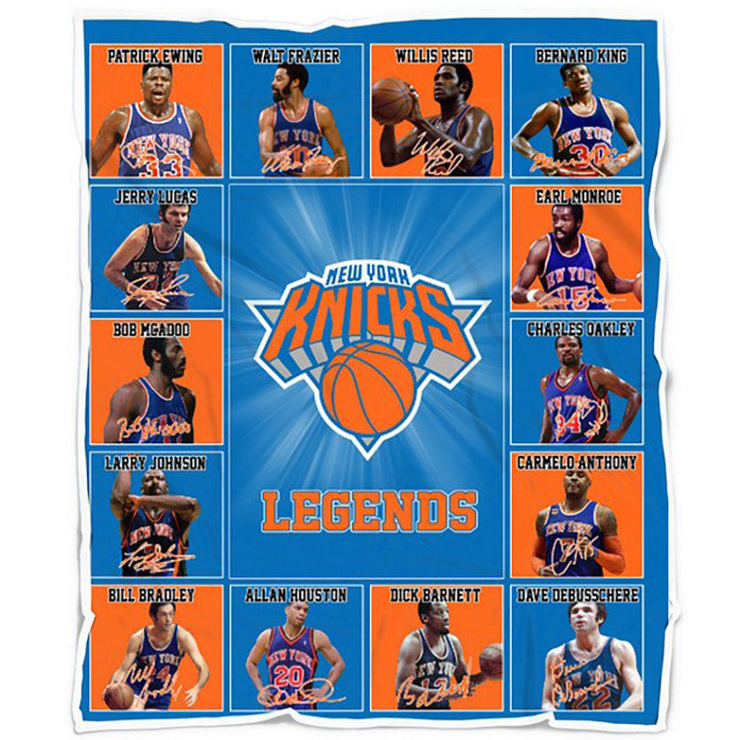 Basketball Lovers - Fleece Blanket NYK 19