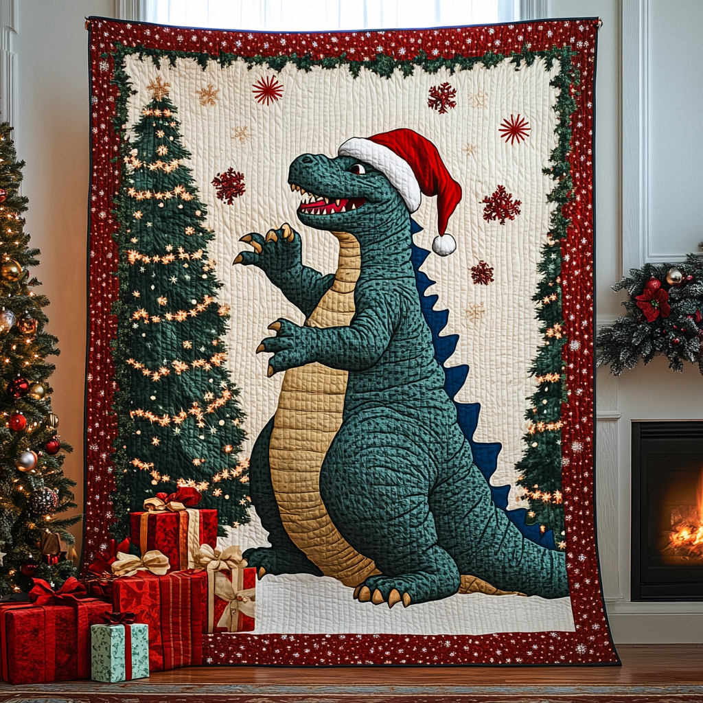 Giant Holiday Quilted Blanket NCU0LT083