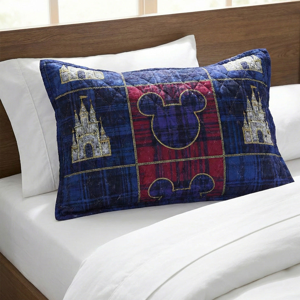 Home of Happiness Quilted Bedding Pillow Case DMC0NT031