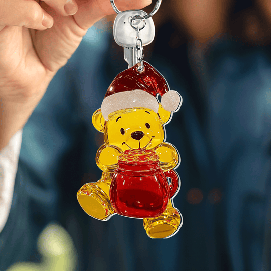 Honey Bear - Acrylic Keychain - Gift For Family Members NCU0HT071