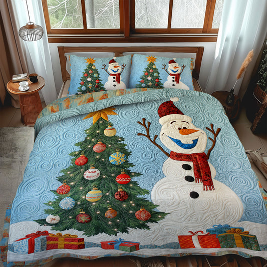 Winter Wonderland 3-Piece Quilted Bedding Set NCU0LT067