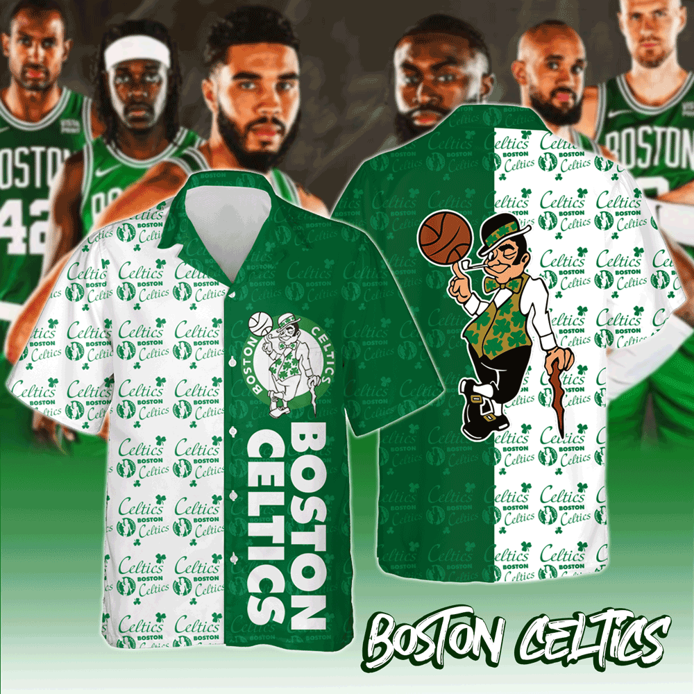 Boston Celtics - 3D Hawaiian Shirt BT13
