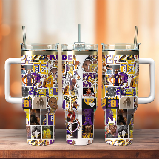 Basketball Lovers - Tumbler With Handle LA 10