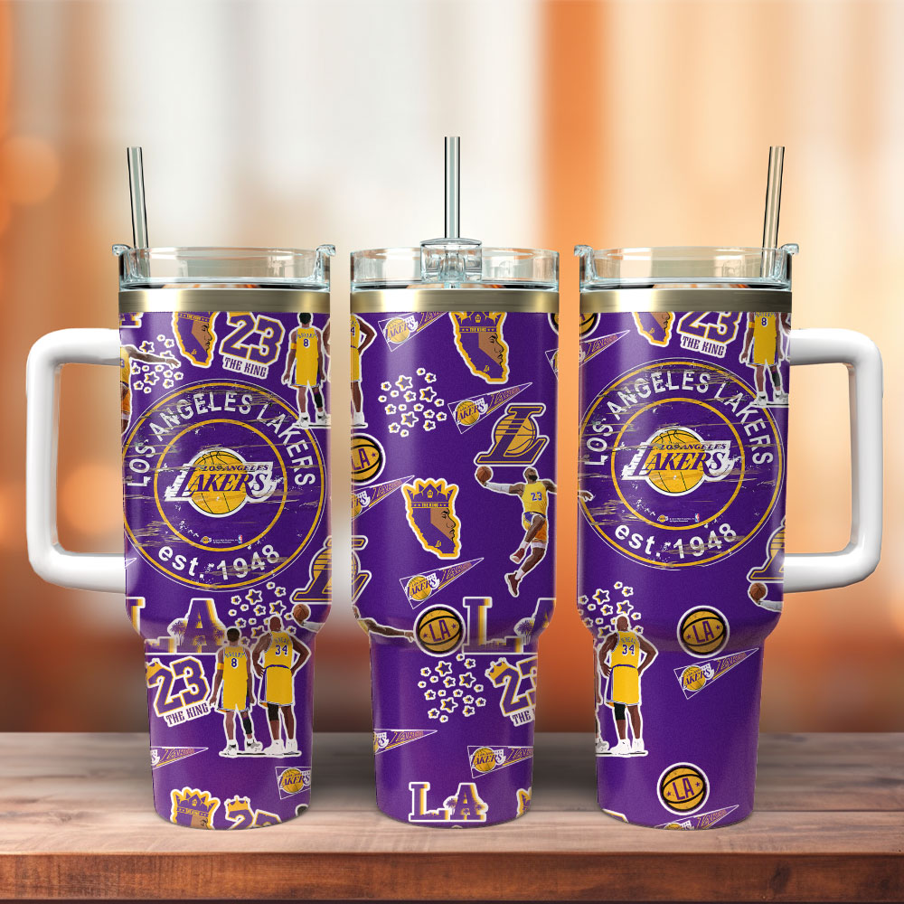Basketball Lovers - Tumbler With Handle LA 07