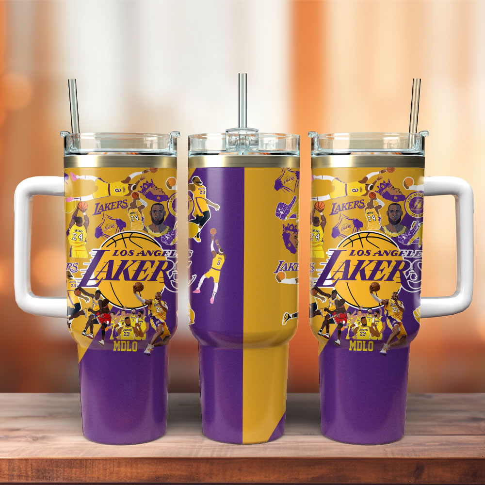Basketball Lovers - Tumbler With Handle LA 08