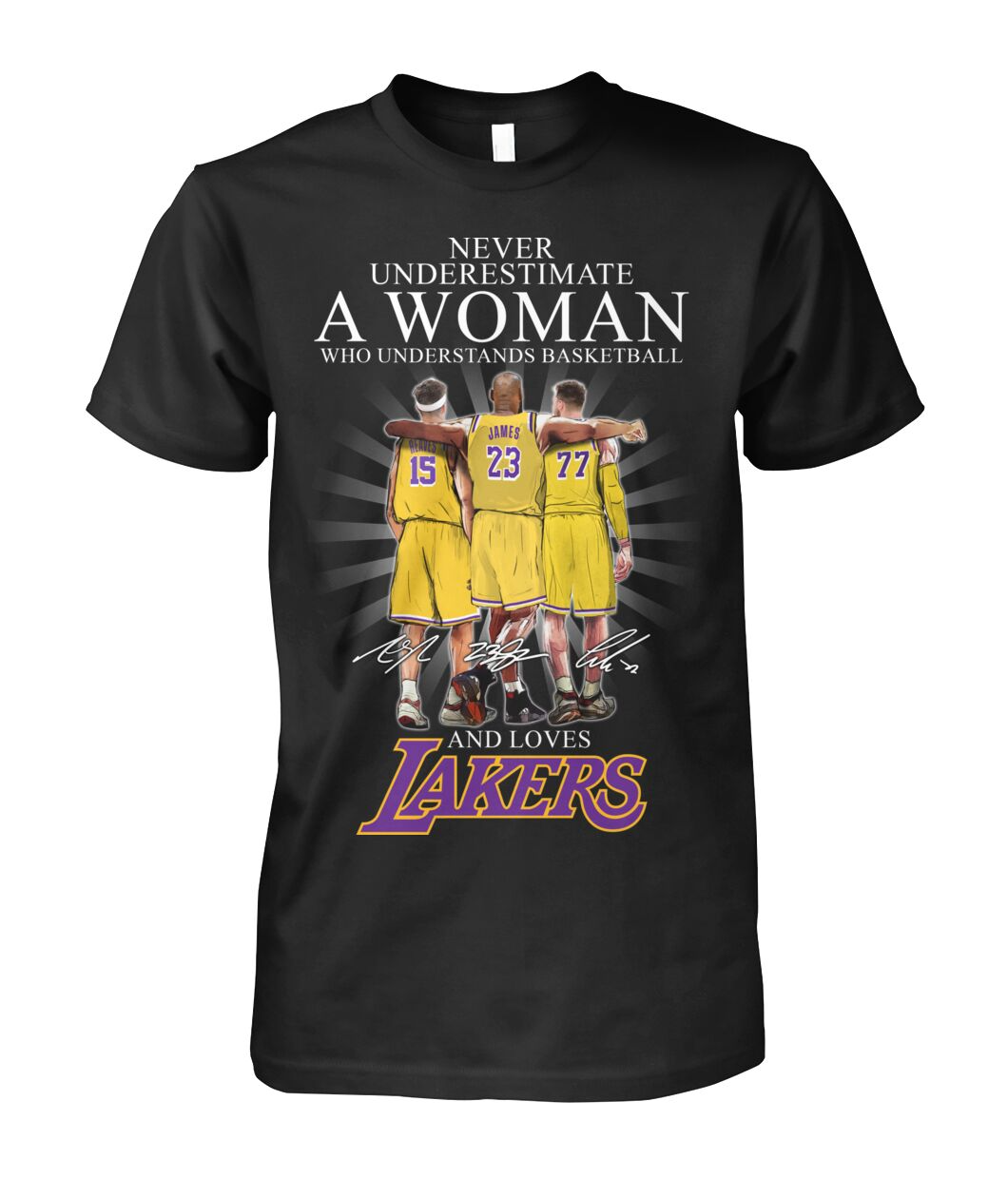 Basketball Lovers - Unisex T-Shirt LA 03