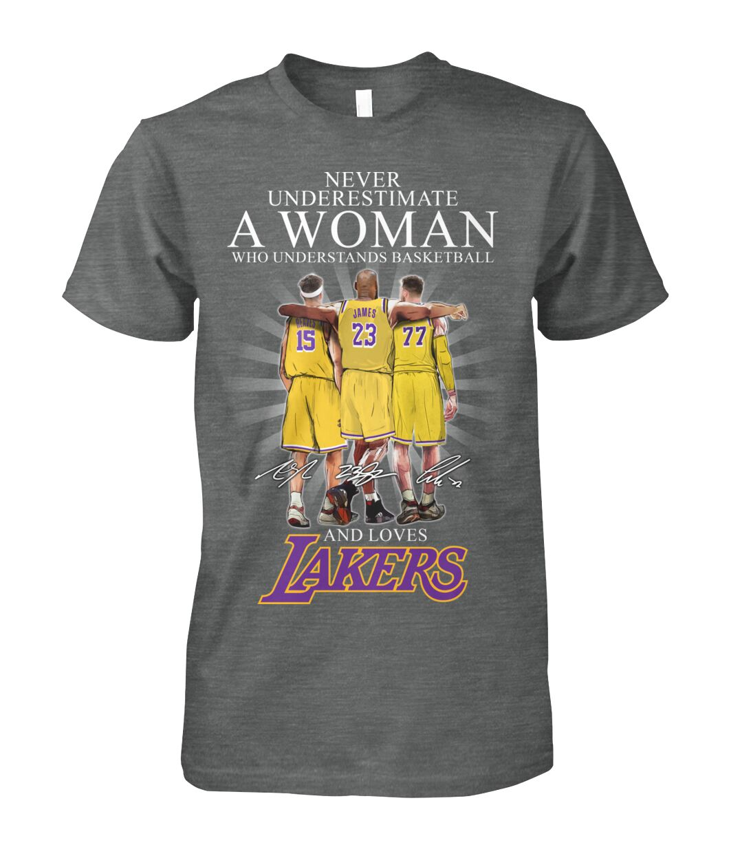 Basketball Lovers - Unisex T-Shirt LA 03