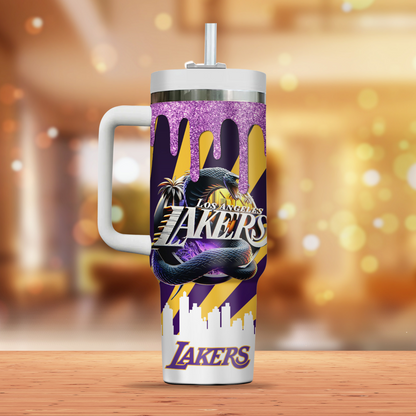 Basketball Lovers - Tumbler With Handle LA 16
